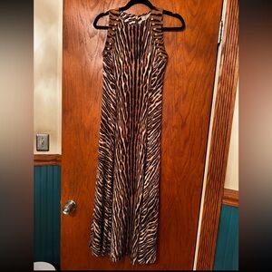 Cheetah print maxi Michael Kors dress